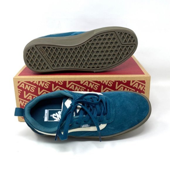 💖MEGA SALE💖VANS Women's 8 KYLE WALKER Pro Dark Suede Atlantic Dove VN0A2XSG0WP - Picture 3 of 9